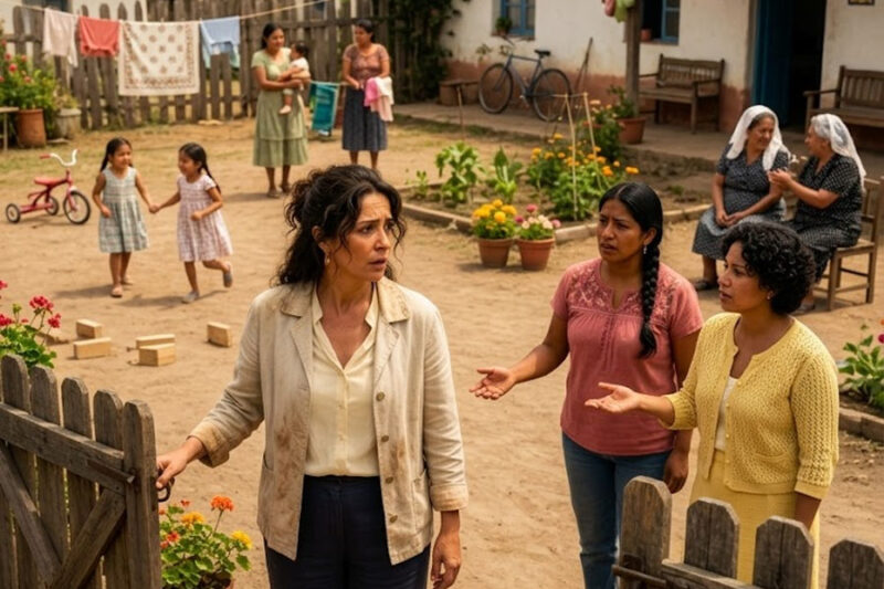 Mi esposo murió y heredé el rancho que me prohibió visitar; al abrir la puerta encontré mujeres escondidas, fotos de niñas y una amenaza que decía: “Deja de proteger lo que no te pertenece”.