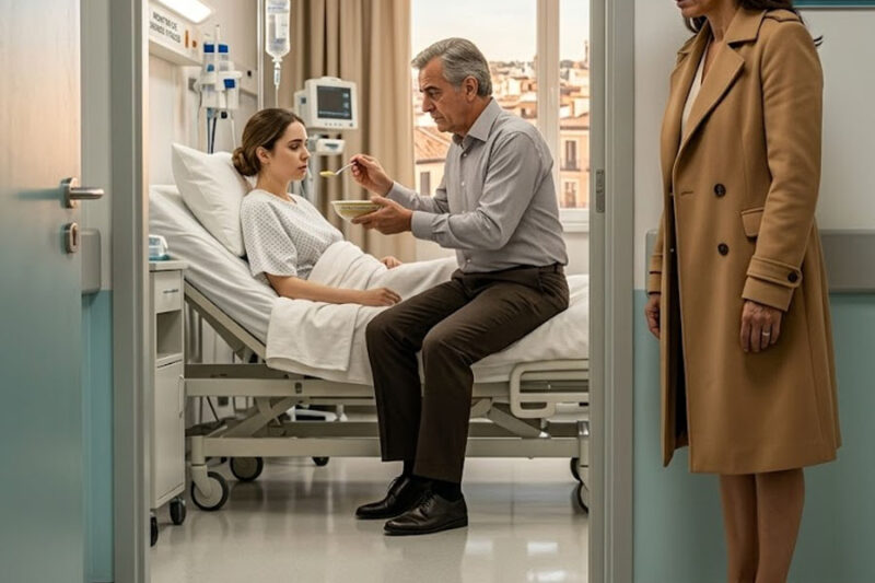 Fui a visitar a la amante de mi marido al hospital. Cuando entré en su habitación…