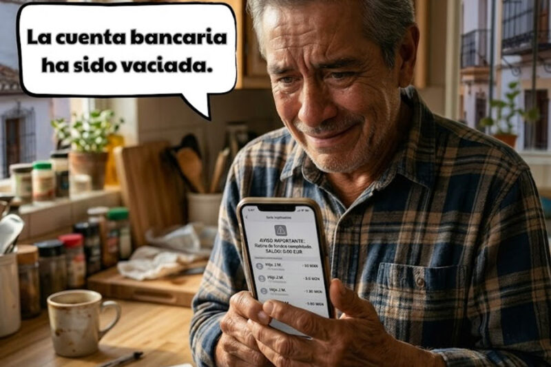 Mi hijo me llamó y me dijo: “Me caso mañana. He sacado todo el dinero de la cuenta bancaria de papá y he vendido la casa”.