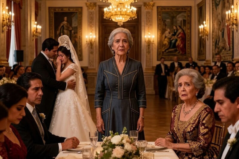 La suegra despreció a la madre de la novia por su vida humilde. No imaginaba el dolor que esa mujer llevaba en silencio. Cuando habló, toda la sala bajó la cabeza.