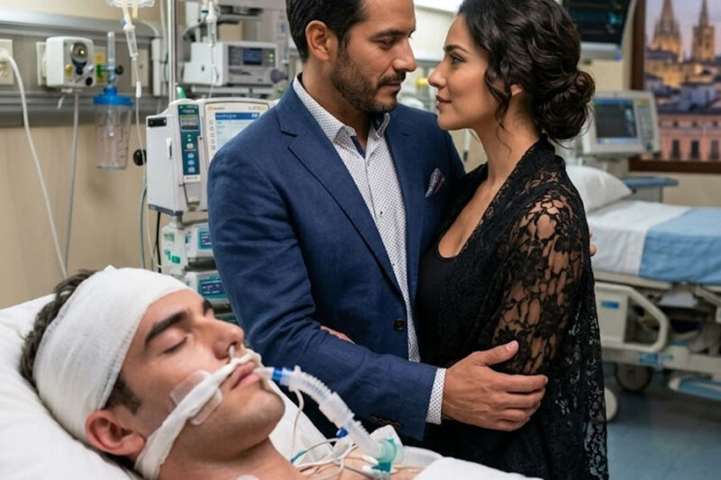 Mi prometida y mi medio hermano planearon mi “muerte digna” mientras yo seguía consciente en coma—los escuché hablar del tráiler, del dinero y del beso que se dieron junto a mi cama… pero no imaginaban quién los estaba grabando