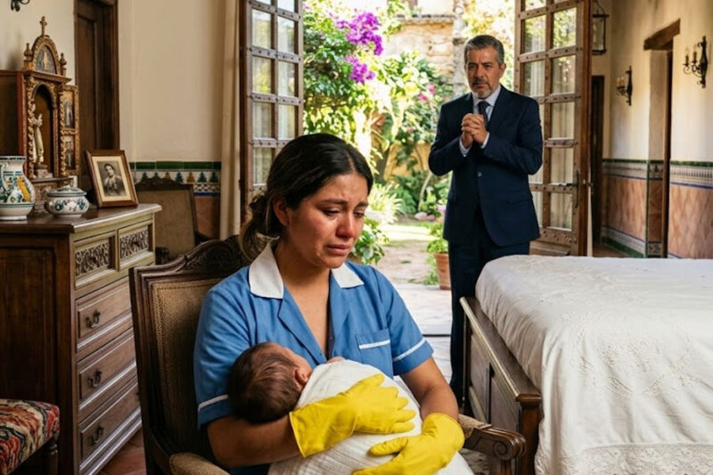 El bebé millonario llevaba 5 días agonizando y su arrogante abuela prefirió el orgullo. El doloroso secreto que ocultaba la empleada doméstica destrozó a la familia y te hará llorar.