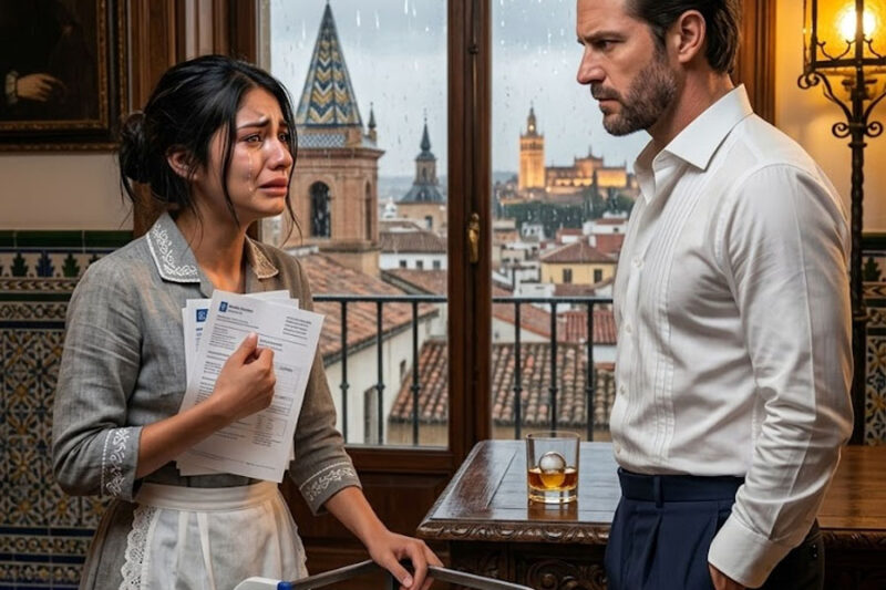 Pasé una noche con un millonario para salvar a mi pequeña hija — dos semanas después, él me llamó a su penthouse y dijo: “Mereces saber la verdad.”