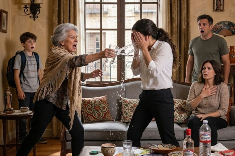 Mi suegra me lanzó un plato por negarme a pagar por ellos otra vez, y mi esposo corrió a defenderla a ella. “No hagas un escándalo”, me suplicó… sin saber que esa misma noche yo descubriría la traición más repugnante de toda su familia.