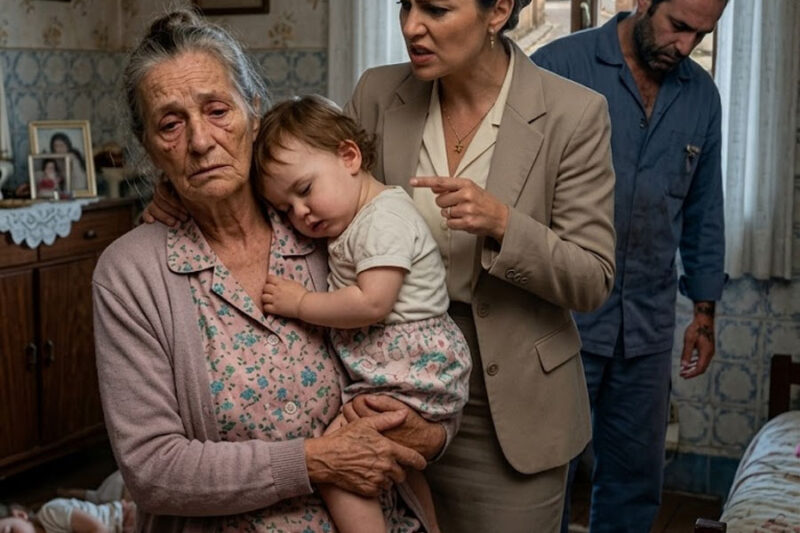 Mi nuera me gritó: “¡Solo estás aquí dando vueltas sin hacer nada!” Así que me fui antes del amanecer. Para cuando despertaron, la niñera, el dinero y su vida cómoda habían desaparecido por completo.
