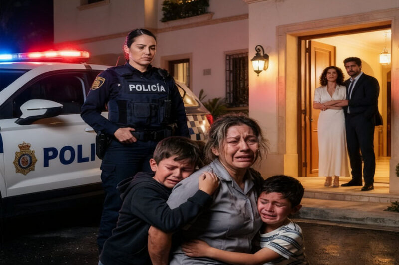 El millonario llegó a su mansión y vio a la policía llevarse a la niñera, pero al revisar las 16 cámaras de seguridad, descubrió el asqueroso secreto de su propia esposa.