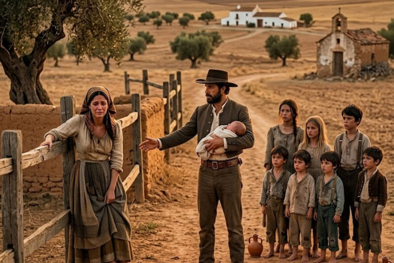 “¿Puede Ser Nuestra Madre, Papá?” — Preguntaron Los 5 Hijos De Un Ranchero Viudo, Sin Saber El Secreto Que Ella Ocultaba
