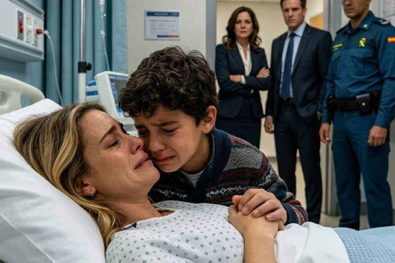 DESPERTASTE DE UN COMA Y ÉL ESTABA ESPERANDO A QUE MURIERAS… PERO TU HIJO YA HABÍA LLAMADO A LA ÚNICA MUJER QUE PODÍA DESTRUIRLO