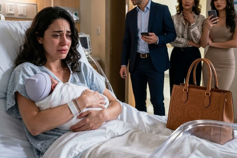 Mi esposo me abandonó en el hospital 6 horas después de dar a luz — 2 horas después me llamó llorando: “Claire… todo se perdió”.