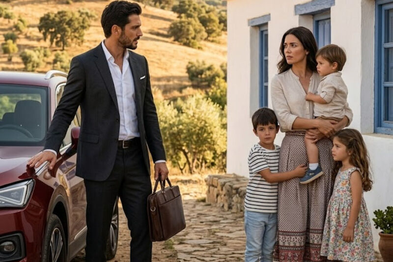 Trabajé 10 Años en el Extranjero… y al Volver Encontré a Mi Esposa con Tres Niños en Casa