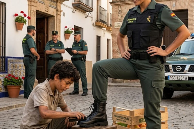 La Comandante Encontró a un Niño Lustrando Zapatos… Sin Saber que Era el Hijo que Había Perdido Años Atrás