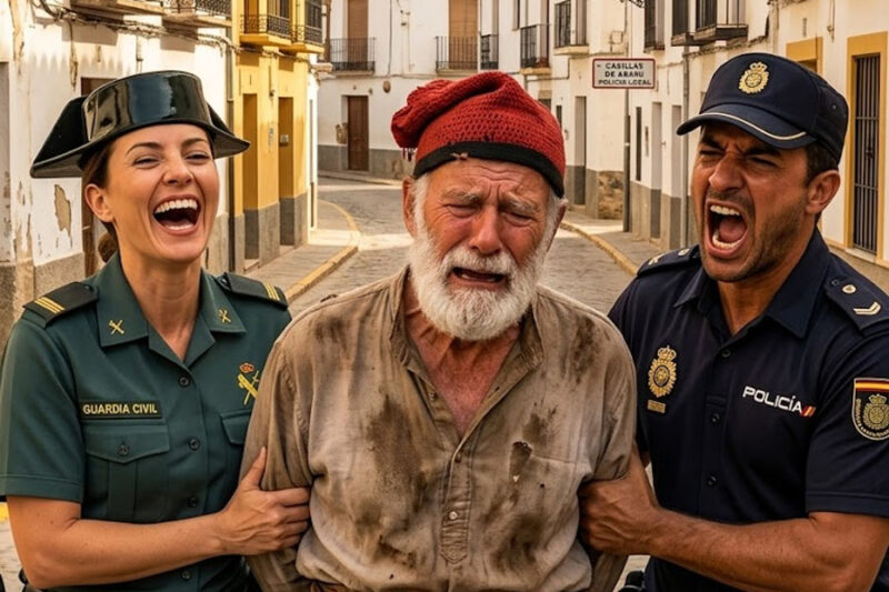 Policías detienen a un anciano sin imaginar que su hijo es el general del ejército.