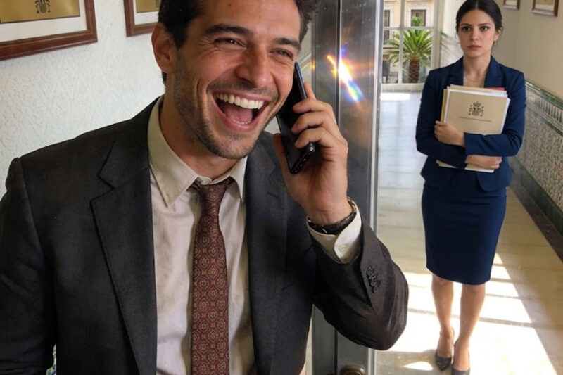 — ¡Ya está, mamá! ¡Ha firmado! ¡El departamento y la camioneta son míos! ¡Los préstamos, suyos!