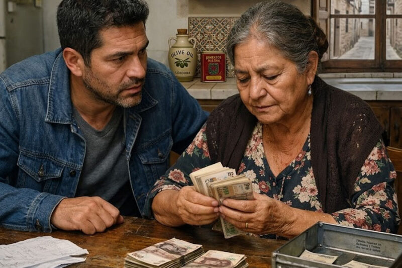 No confié en mi esposa y decidí enviar todo mi salario a mi madre…