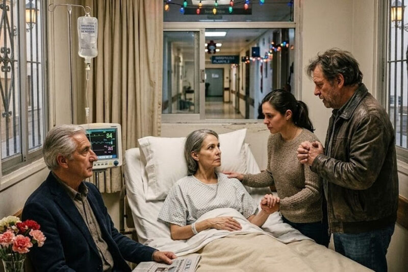 Mi esposo llegó al hospital con su amante… mientras yo sostenía la mano de mi madre enferma — pero nadie imaginó que el padre de esa mujer sería quien cambiaría nuestro destino.