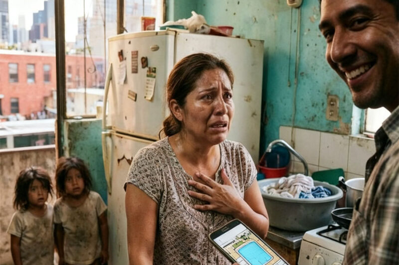Mi esposo recibió su aguinaldo después de todo un año de trabajo duro, y yo pensé que por fin la vida de mis hijos iba a cambiar.