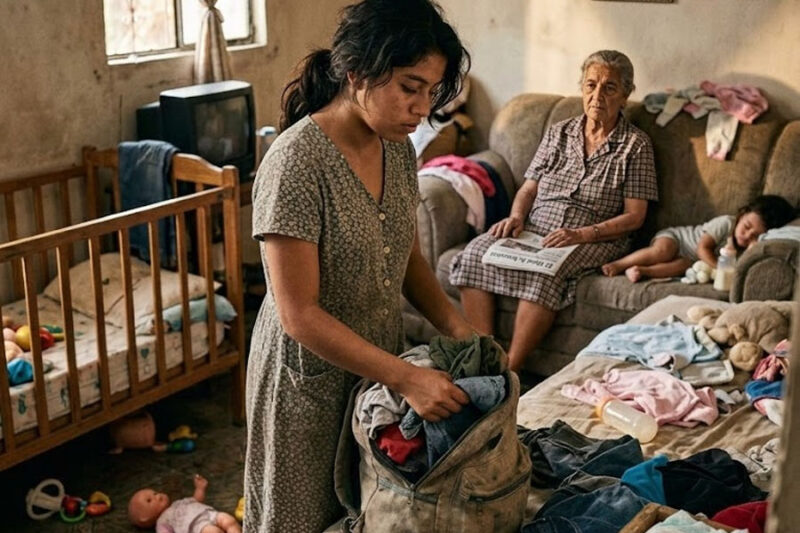 “MI MADRE QUEDÓ EMBARAZADA DEL SÉPTIMO BEBÉ… Y CUANDO ME NEGÉ A SEGUIR CRIANDO A SUS HIÑOS, LLAMÓ A LA POLICÍA PARA TRAERME DE VUELTA COMO SI YO FUERA UNA CRIMINAL.”