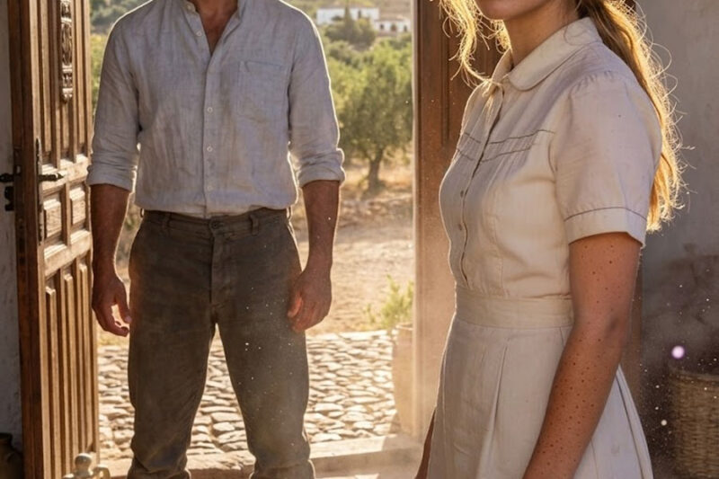 La joven llegó al rancho con un moretón en el rostro, solo queriendo trabajar en paz. Pero cuando el hombre más poderoso de la región preguntó “¿Quién te hizo esto?”, todos los secretos comenzaron a derrumbarse. Y desde ese instante, su vida jamás volvió a ser la misma.