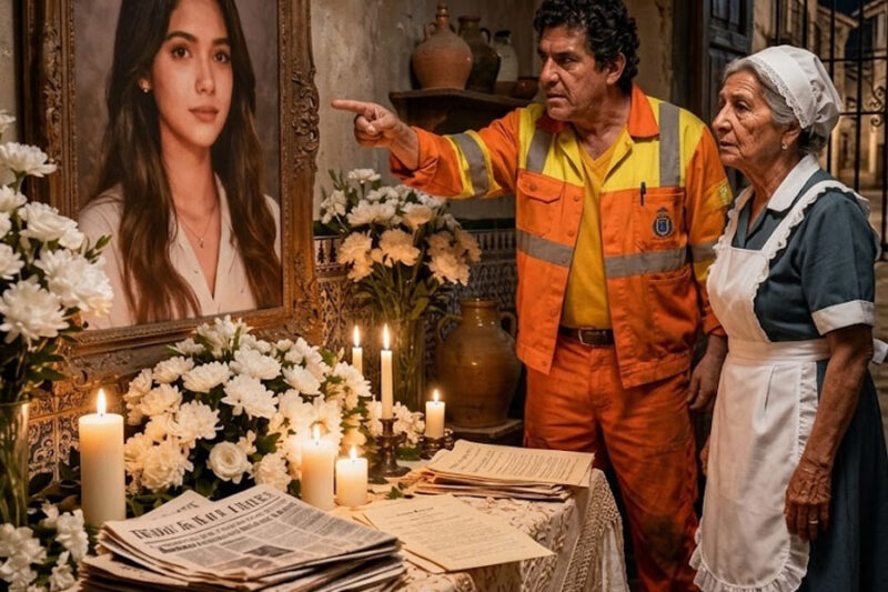 ENTRÓ A UNA MANSIÓN PARA ENTREGAR UN PAQUETE, Y EL REPARTIDOR QUEDÓ PARALIZADO AL VER UN RETRATO IDÉNTICO AL DE SU ESPOSA — UN SECRETO ATERRADOR SALIÓ A LA LUZ ENTRÓ A UNA MANSIÓN PARA ENTREGAR UN PAQUETE,