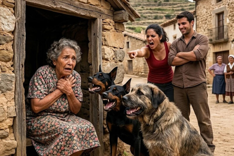 Su hijo y su esposa codiciosos encierran a una madre discapacitada en un cobertizo para perros, sin saber que es una multimillonaria oculta…