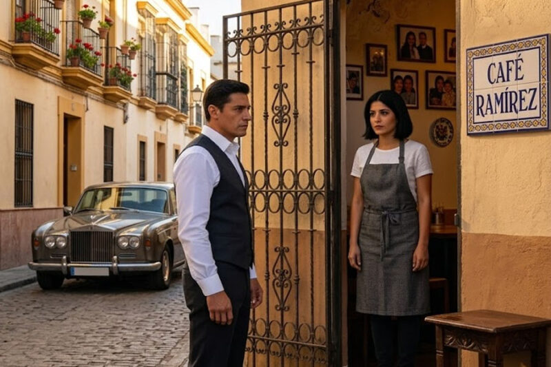 Cinco años después del divorcio regresé a mi antiguo barrio para hacer que mi ex esposa infiel se arrepintiera. Pero cuando abrió la puerta y dijo una sola frase, fui yo quien se quedó completamente paralizado.