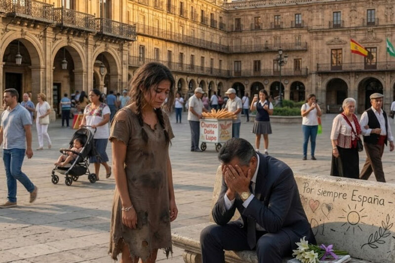 Él Lloraba Desconsolado En Una Plaza Sin Saber Que La Joven Descalza Que Lo Salvó Escondía El Peor Secreto De Su Familia