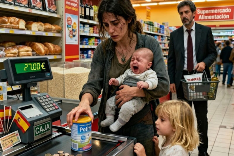 Millonario Ve A Una Madre Pobre Devolver La Leche En La Caja — Lo Que Hace Después Te Sorprenderá