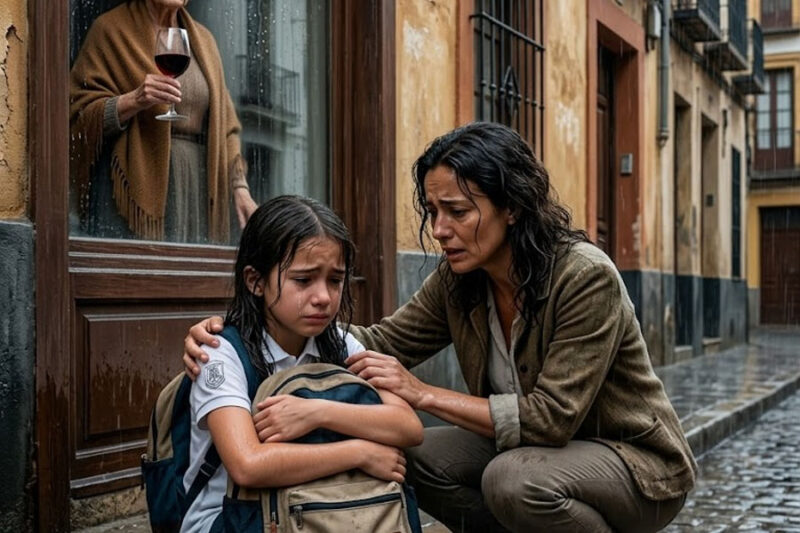 Le dijo a mi hija: «Ni tú ni tu madre vivís aquí». No grité; solo dije una palabra. Días después, se arrepintió de todo…