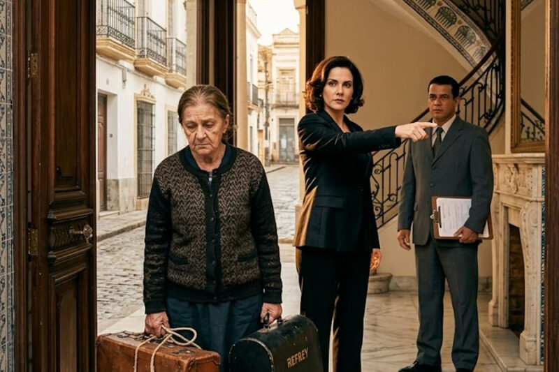 “Mi hijo murió… mi nuera me echó de casa inmediatamente, como si yo fuera invisible. Pero cuando abrí la carta secreta que me dejó, su vida ‘perfecta’ empezó a desmoronarse.”