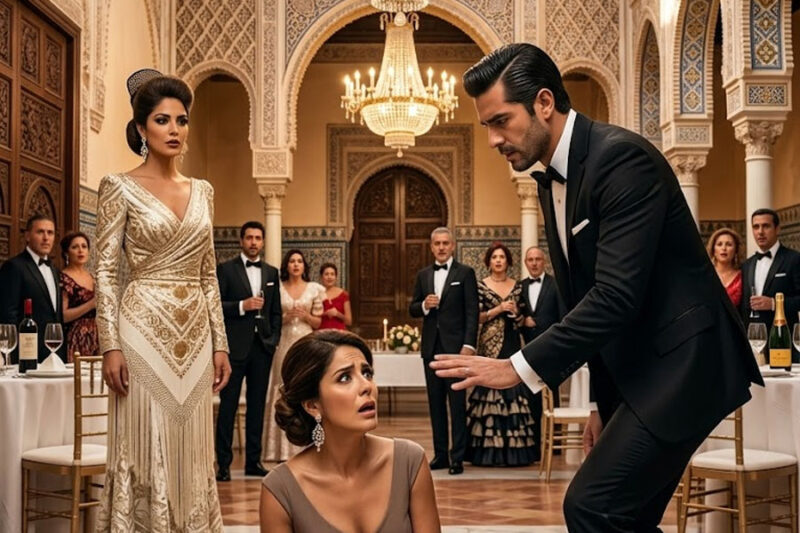 Sin saber que su esposa pertenecía a una familia secreta de multimillonarios, la empujó al suelo en un evento valorado en 60 mil millones de dólares.