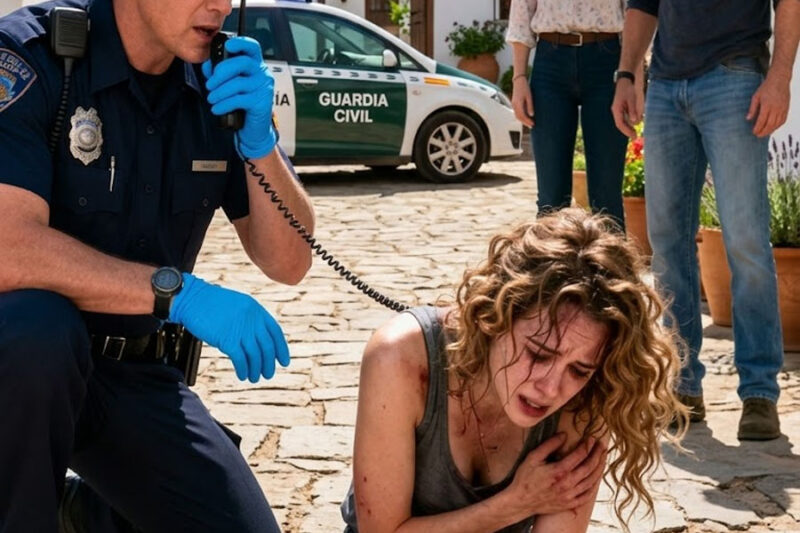 “¡Levántate, deja de fingir…!”, gritó mi marido cuando me quedé paralizada en la entrada de la casa. Su madre me acusó de arruinarle el cumpleaños y de buscar llamar la atención, pero cuando el paramédico me examinó las piernas, llamó inmediatamente a la policía.