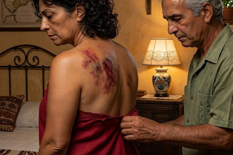 A los 60 años, me volví a casar con mi primer amor: en nuestra noche de bodas, mientras desvestía a mi esposa, de repente retrocedí conmocionado y sentí una punzada de tristeza al ver…
