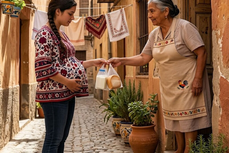 Venía todos los días a pedirme un poco de arroz… y yo pensaba que solo me estaba molestando. Hasta que un día la seguí y descubrí la verdad que me rompió el corazón…