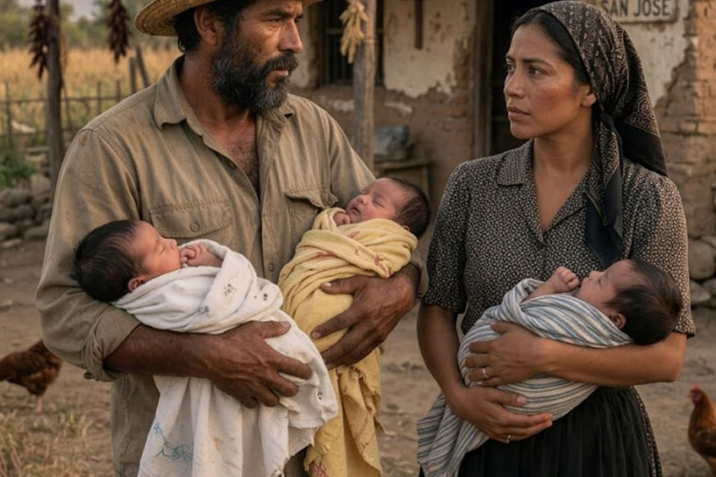 ELLA BUSCABA UN PADRE PARA SU BEBÉ Y ÉL UNA MADRE PARA SUS GEMELOS, PERO EL OSCURO SECRETO DE LA HACIENDA LO CAMBIARÍA TODO