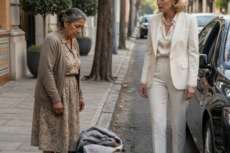 ¡DEJÓ A UNA ANCIANA EN LA CALLE MIENTRAS ELLA SE DABAN LA GRAN VIDA! EL MACABRO PLAN DE LA SECRETARIA QUE NADIE ESPERABA