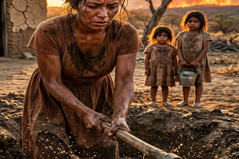 El sol caía sobre Tierra Brava como un castigo antiguo, de esos que no se explican, pero se aceptan. No había sombra suficiente para esconderse de él, ni descanso posible cuando alcanzaba su punto más alto, quemando la piel y secando hasta el último rastro de esperanza.