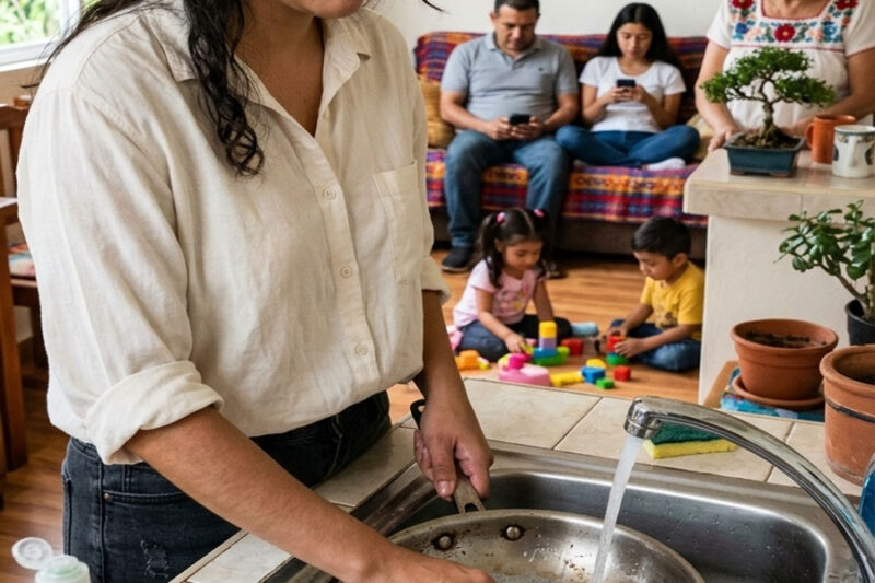 El calor de Monterrey no solo se metía por las ventanas: se instalaba en los huesos, en el humor, en las palabras que uno se guardaba para no explotar. Aquella tarde de miércoles, el aire en el departamento era espeso, cargado de cebolla recién picada y de una tensión que todavía no tenía nombre.
