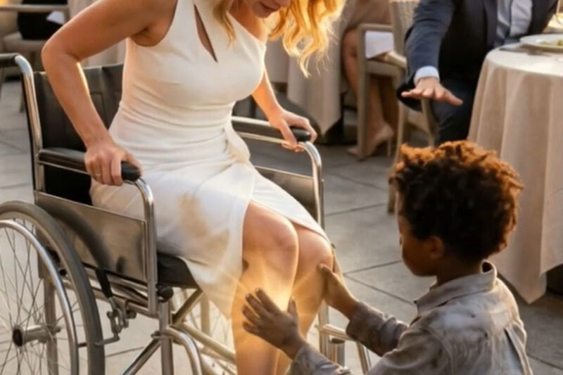 El murmullo de la terraza flotaba como una melodía perfectamente ensayada. Copas de cristal tintineaban con elegancia, risas contenidas se deslizaban entre conversaciones cuidadosamente filtradas, y el atardecer teñía de oro los rostros de quienes vivían convencidos de que el mundo siempre les pertenecería.