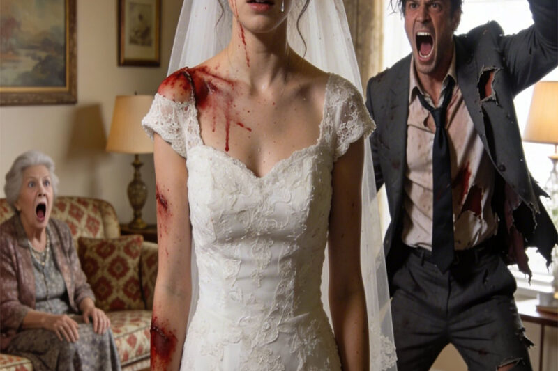 El primer día de casada, mi esposo no me besó… me lanzó un zapato a la cara y sonrió con una calma inquietante, como si acabara de enseñarme cuál era mi lugar.