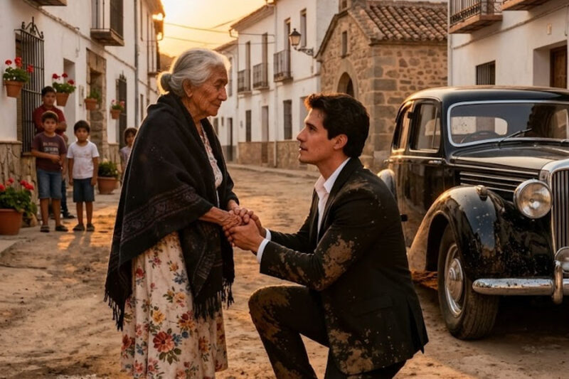 La anciana más pobre del barrio encontró 300 mil pesos y los devolvió… pero el rico dueño juró que faltaban más de 100 mil. Ella, humillada, pidió un préstamo para completar la suma. Tres días después, 10 autos de lujo aparecieron frente a su humilde casa… y lo que pasó dejó al barrio entero sin palabras.