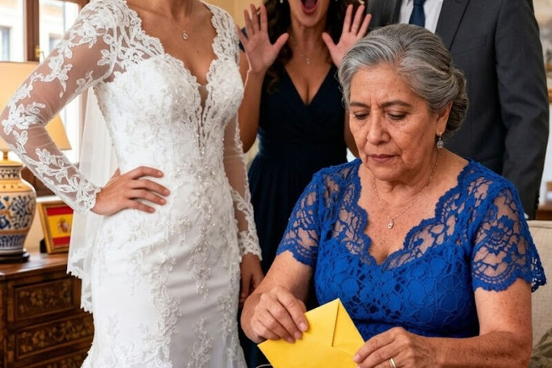 En la boda de mi hijo, la novia me mandó sentar junto a la cocina porque “mi cara arruinaría las fotos”… así que recuperé mi cheque de 25.000 dólares. Tres horas después, la fiesta empezó a desaparecer pieza por pieza.