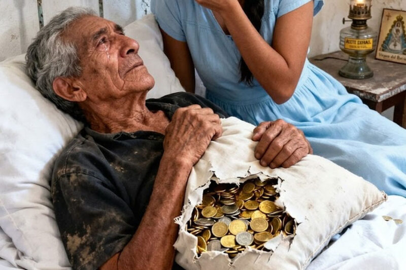 CUIDÉ A MI SUEGRO DURANTE 12 AÑOS SIN ESPERAR NADA… Y CUANDO MURIÓ, ME DEJÓ UNA ALMOHADA ROTA QUE CAMBIÓ MI VIDA PARA SIEMPRE.
