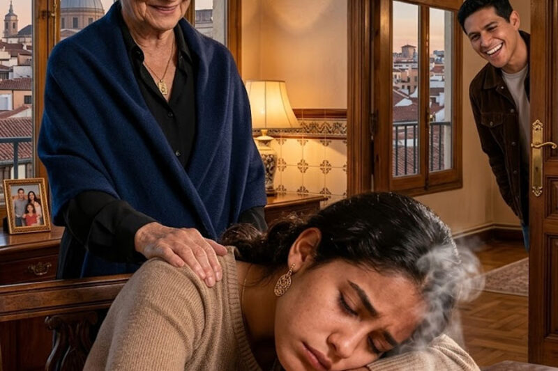 Mi suegra puso pastillas para dormir en mi sopa y metió a un hombre desconocido en mi habitación para acusarme de infidelidad… pero nunca imaginó que yo no estaba dormida y que una cámara secreta estaba grabándolo todo.