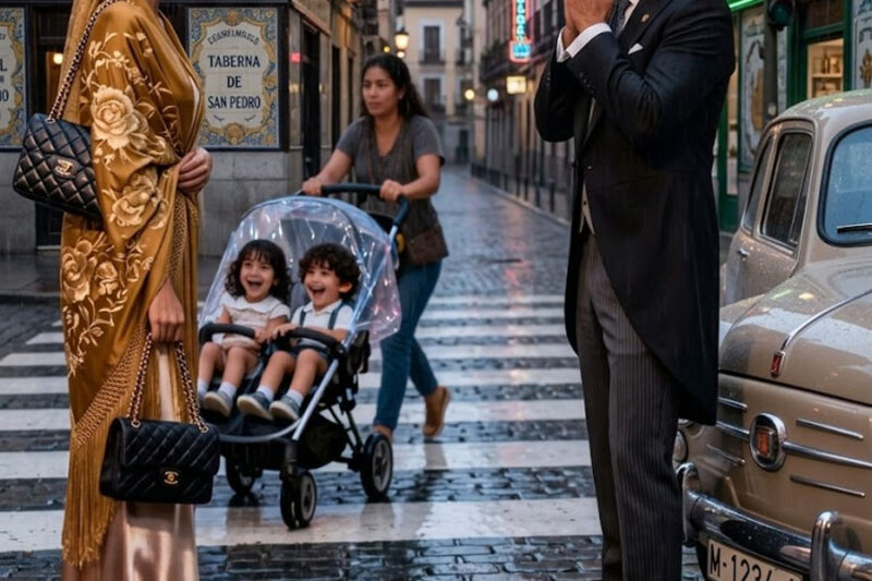 MI BODA ESTÁ A TRES SEMANAS… PERO MI PASADO ACABA DE CRUZAR LA CALLE CON DOS NIÑOS QUE TIENEN MIS OJOS.