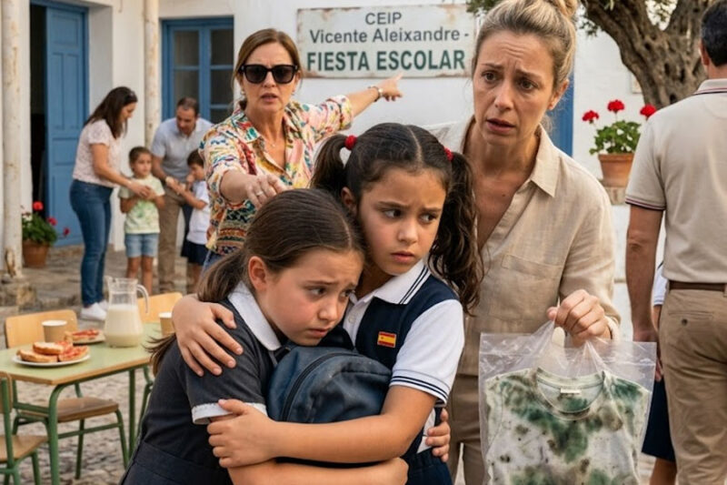 Una niña de ocho años dijo que su compañera “olía a algo muerto”, y cuando todos quisieron callarla, abrió una mochila vieja que dejó helado a todo el festival escolar