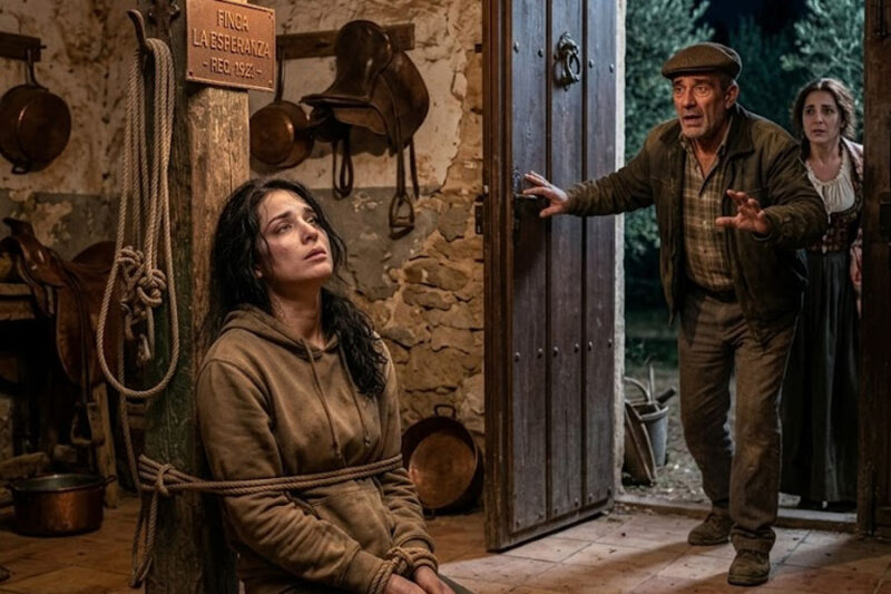 En Nochebuena me dijeron que mi hija “ya no quería fingir ser familia”, pero cuando fui a buscarla, la encontré amarrada en la bodega de su propia casa
