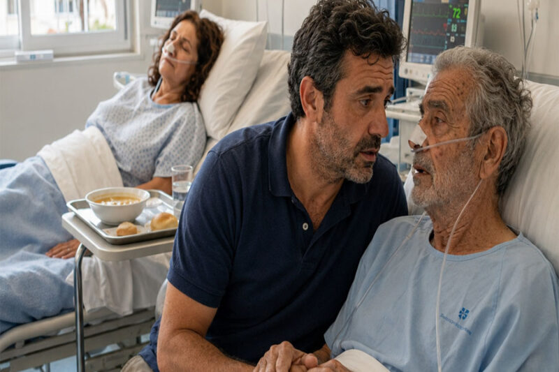 Mi Esposa Tuvo Un Accidente Y Corrí Al Hospital… Pero El Anciano De La Cama De Al Lado Me Susurró: “No Confíes En Ella”