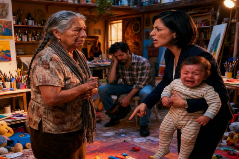 Mi nuera me gritó delante de mis nietos: “¡No sirves para nada, vieja!”, mi hijo bajó la cabeza como un cobarde, yo apreté la mandíbula, subí a mi cuarto, saqué la maleta donde guardaba el secreto que podía destruir su comodidad, esperé a que toda la casa se durmiera, dejé las llaves sobre la mesa y a las 5:50 de la mañana escapé sin una nota hacia la casa frente al mar que ellos creían perdida; tres meses después, cuando tocaron mi puerta derrotados, ya no encontraron a su sirvienta, sino a la mujer que aprendió a reinar.