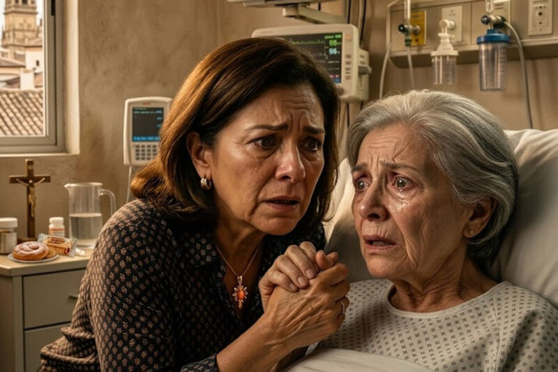Mi Hija Llegó Llorando A Mi Puerta Pidiéndome Que Cuidara A Su Suegra En Coma Mientras Viajaba Con Su Esposo, Y Yo, Como Toda Madre Mexicana Que Cree Conocer El Corazón De Su Sangre, Le Dije Que Sí Sin Imaginar Que Horas Después Esa Mujer Abriría Los Ojos En El Hospital, Me Apretaría La Mano Con Terror Y Susurraría Que Mi Propia Hija Y Su Marido La Habían Envenenado, Empujado Por Las Escaleras Y Que, Si Descubrían Que Había Despertado, Yo Sería La Siguiente En Morir…