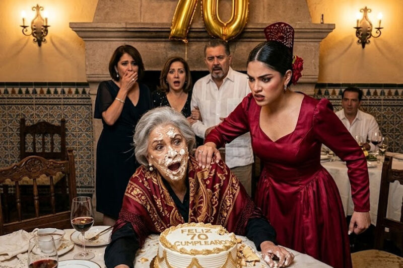 ¡La humilló y la golpeó en su cumpleaños 70 para robarle su herencia millonaria! Pero esta abuela mexicana preparó 1 venganza legal tan perfecta que la dejó en la calle y suplicando perdón en solo 24 horas.